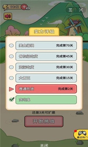 吃貨的挑戰