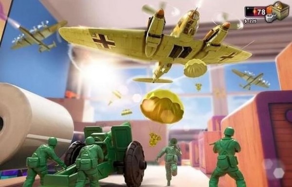 軍隊進攻