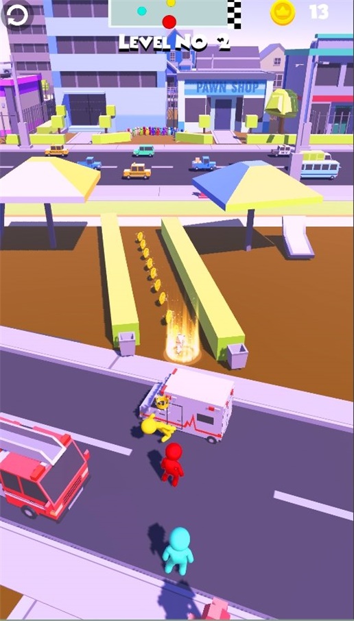 交通競賽跑步3D