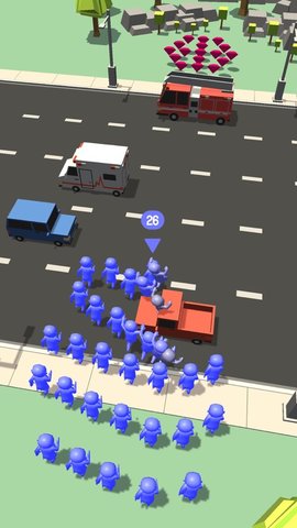 Crowd VS Traffic