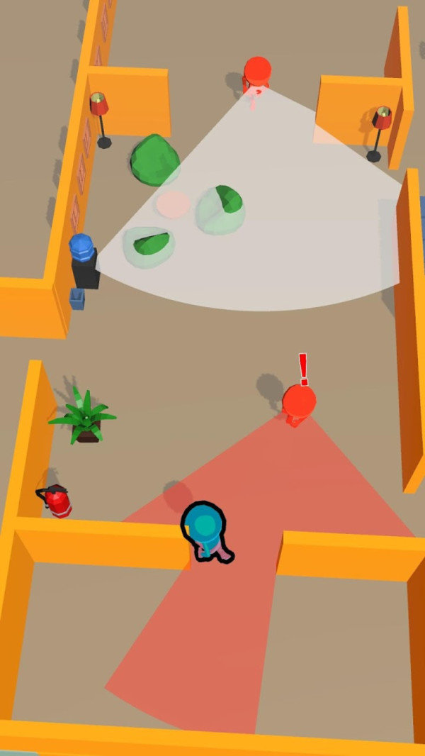 躲貓貓逃跑
