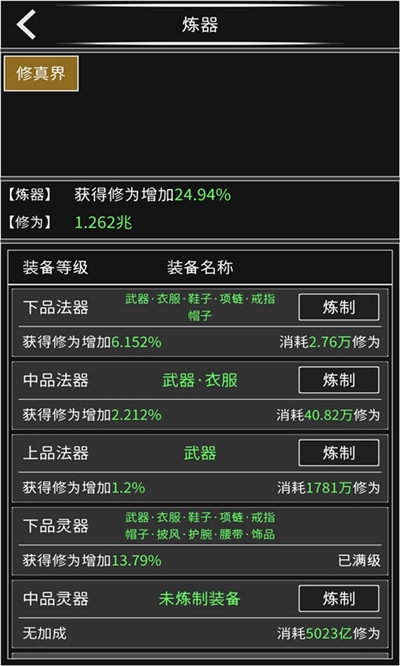 修真無止境