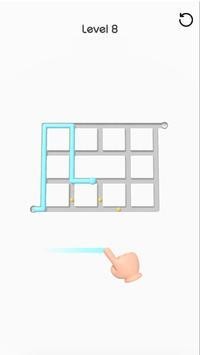3D直線迷宮