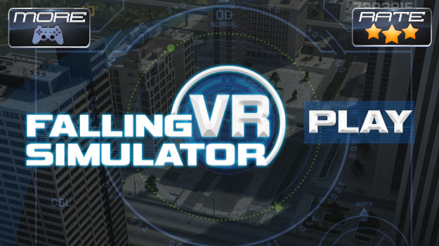 下降的vr模擬器