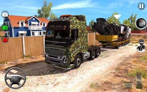 軍隊卡車運輸模擬器2021