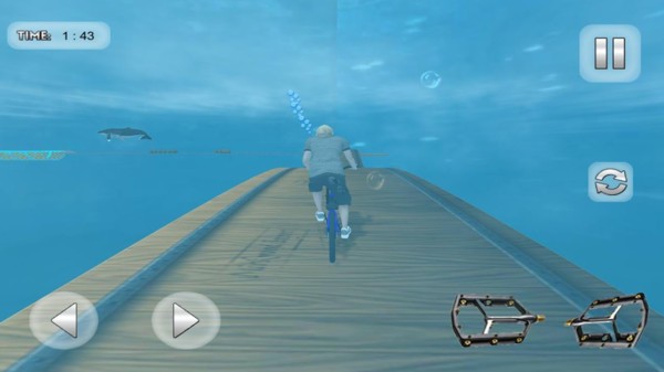 海底特技自行車