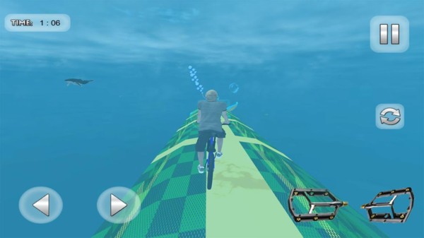 海底特技自行車