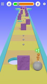 破壞球跑動