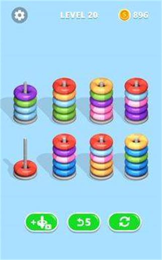 箍堆棧3D
