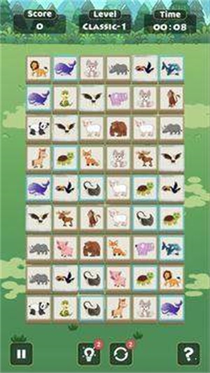 小動物連連看