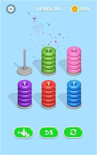 箍堆棧3D