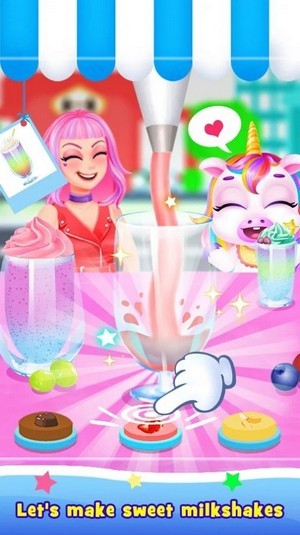 甜奶昔甜點模擬器