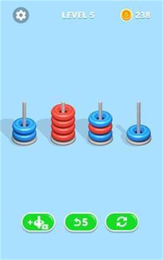 箍堆棧3D