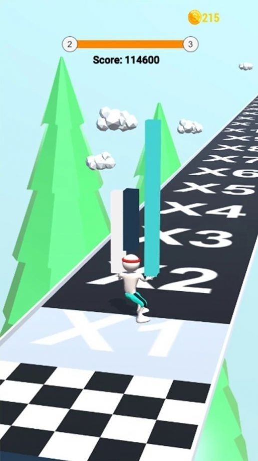 垂直奔跑者3D