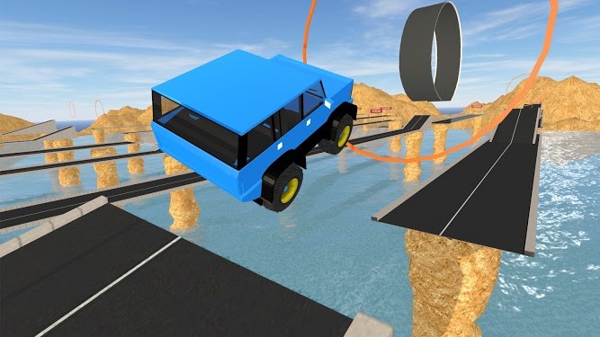 4x4越野吉普車特技