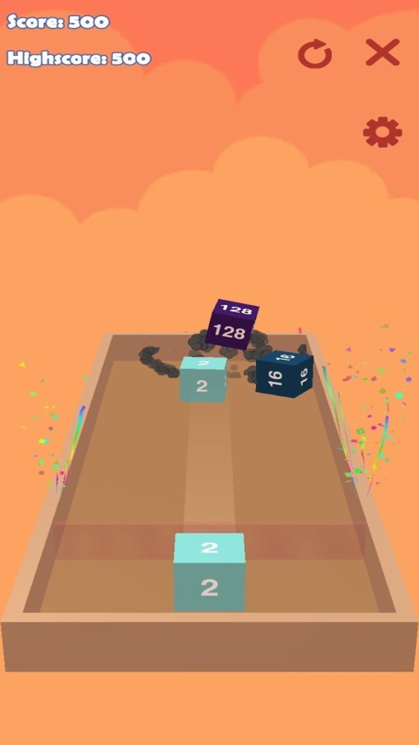 2048爆炸方塊
