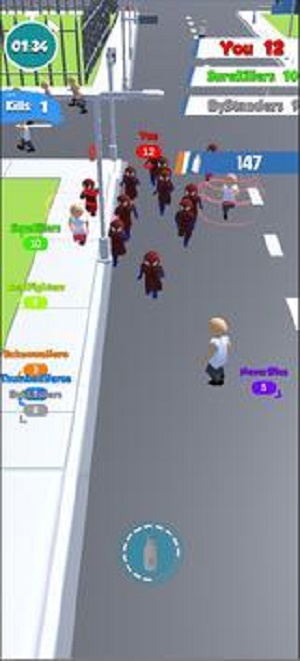 人群拉什市