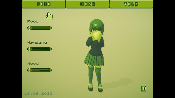 電子女孩