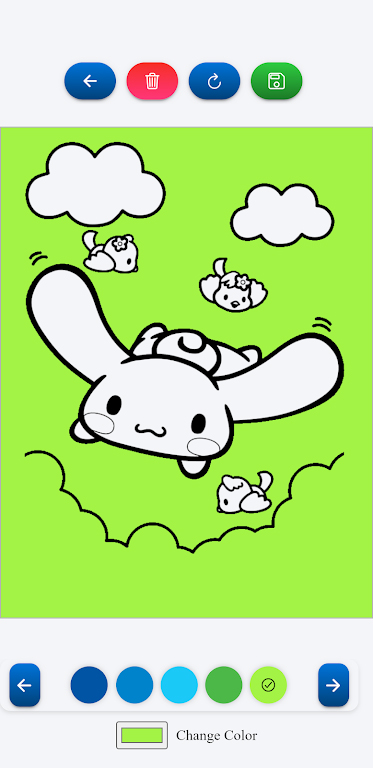著色畫畫挑戰