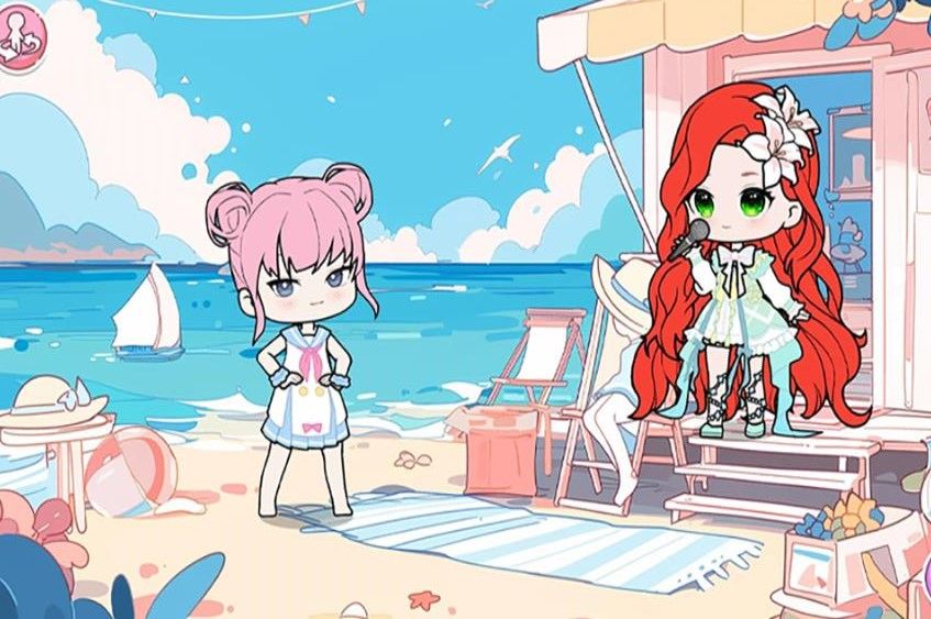 動漫女孩星光樂園