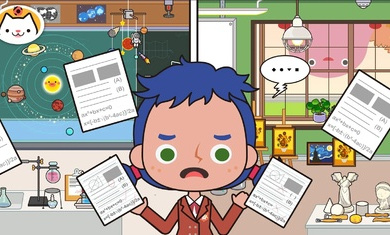 米加小鎮學校游戲