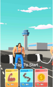 壯漢拉車Strong Man Towing