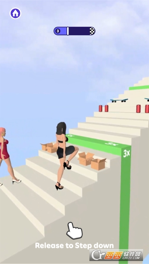 小姐姐看路