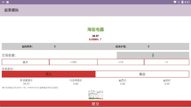 股票模擬