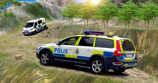 駕駛警車的手機游戲
