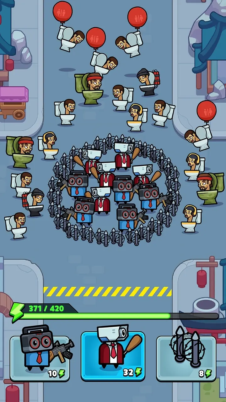 廁所大戰馬桶人vs監控人(Alien Fight: Police vs Zombie)