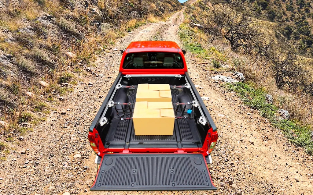 小型皮卡車